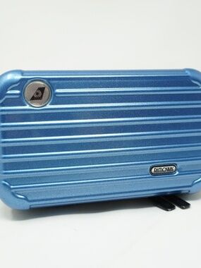 RIMOWA California Blue EVA Air 1st Class Amenity Kit Toiletry Case